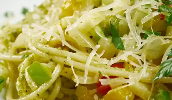 Vermicelli cu pesto