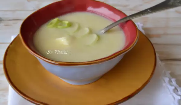 Supă franțuzească de praz Vichyssoise