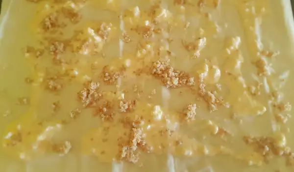 Plăcintă răsucită, cu bulgur și brânză