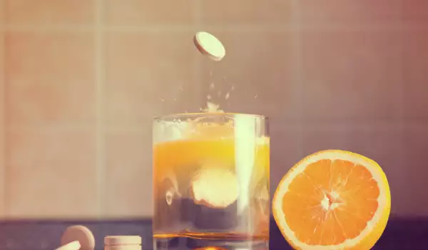 Tablete de acid ascorbic