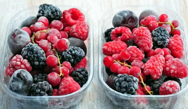Fructe de pădure congelate