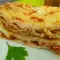 Lasagna bolognese cu ciuperci