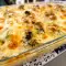Pui cu brocolli și bechamel, la cuptor