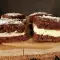 Brownie de ciocolată cu cremă de unt