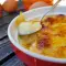 Cremă Brulee fiartă, cu vanilie și ouă întregi