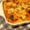 Cannelloni cu carne tocată, sos napoletan și sos bechamel