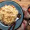 Spaghete Gricia (Carbonara fără ouă)