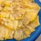Carpaccio de ananas cu dressing de miere
