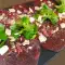 Carpaccio de vită cu jamon, parmezan și baby spanac