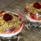 Cheesecake ușor în cupe
