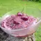Sorbet de cireșe cu vin alb