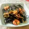 Spaghete negre cu fructe de mare