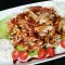 Pulled pork (carne de porc zdrențuită) cu sos