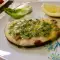 File de pește spadă cu pesto de migdale