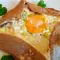 Galette bretonne cu patru feluri de brânzeturi
