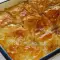 Baclava grecească cu umplutură de chec