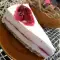Cheesecake cu dulceață de cireșe negre