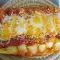 Cannelloni cu umplutură de anghinare, în sos de roșii