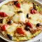 Keto pizza cu blat de dovlecei, la air fryer