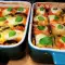 Lasagna keto cu dovlecei, spanac și 4 feluri de brânză