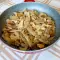Ciuperci Pleurotus cu usturoi, ulei de măsline și sos de soia