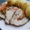 Cotlet de porc împănat