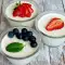 Panna cotta de primăvară cu mascarpone