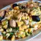 Salată de scoici și porumb