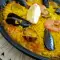Paella Valenciana cu fructe de mare