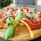 Pizza cu bacon și blat de conopidă