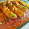 Coaste de porc cu sos de roșii, la cuptor