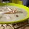 Fricassee de curcan cu ciuperci și cimbrișor