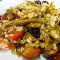 Salată caldă de fasole verde și quinoa