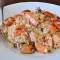 Risotto cu fructe de mare și roșii