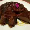 Budincă de ciocolată cu caramel la cuptor