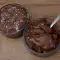 Sufle de ciocolată cu unt de cocos