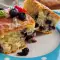 Prăjitură italiană cu ricotta si afine