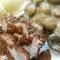 Cotlet de porc în sos de ciuperci