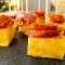 Tapas din tortilla de cartofi cu jamon și chorizo