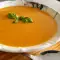 Supă cremă picantă de dovleac, cu busuioc