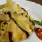 Timbale de dovlecel cu pesto