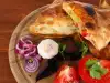 Calzone cu legume