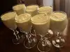 Crema de ouă, de casă, cu ciocolată albă