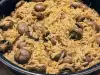 Orzo cu ciuperci întregi
