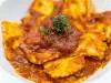 Ravioli cu ragu (tuccu) după o rețeta de la Genova
