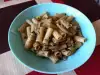 Rigatoni cu vinete și parmezan