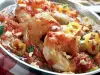 Creveți Saganaki