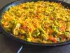 Fideua de legume