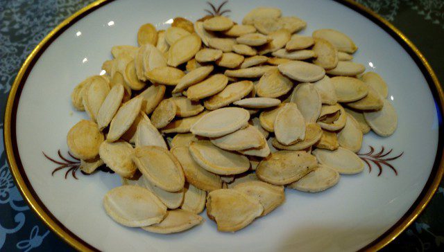 Semințe de dovleac prăjite, de casă