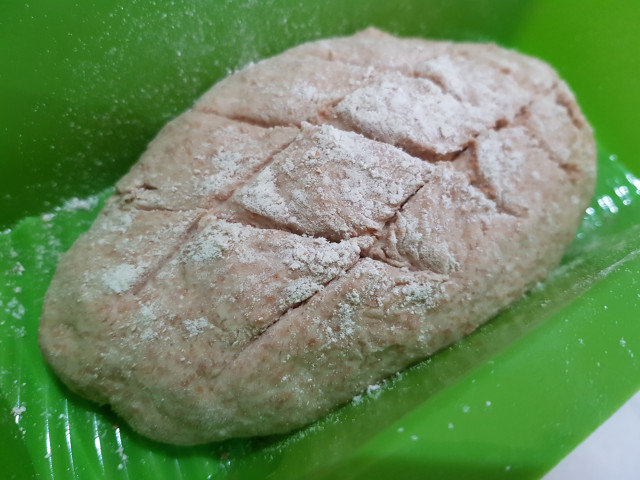 Pâine de spelta, cu bicarbonat